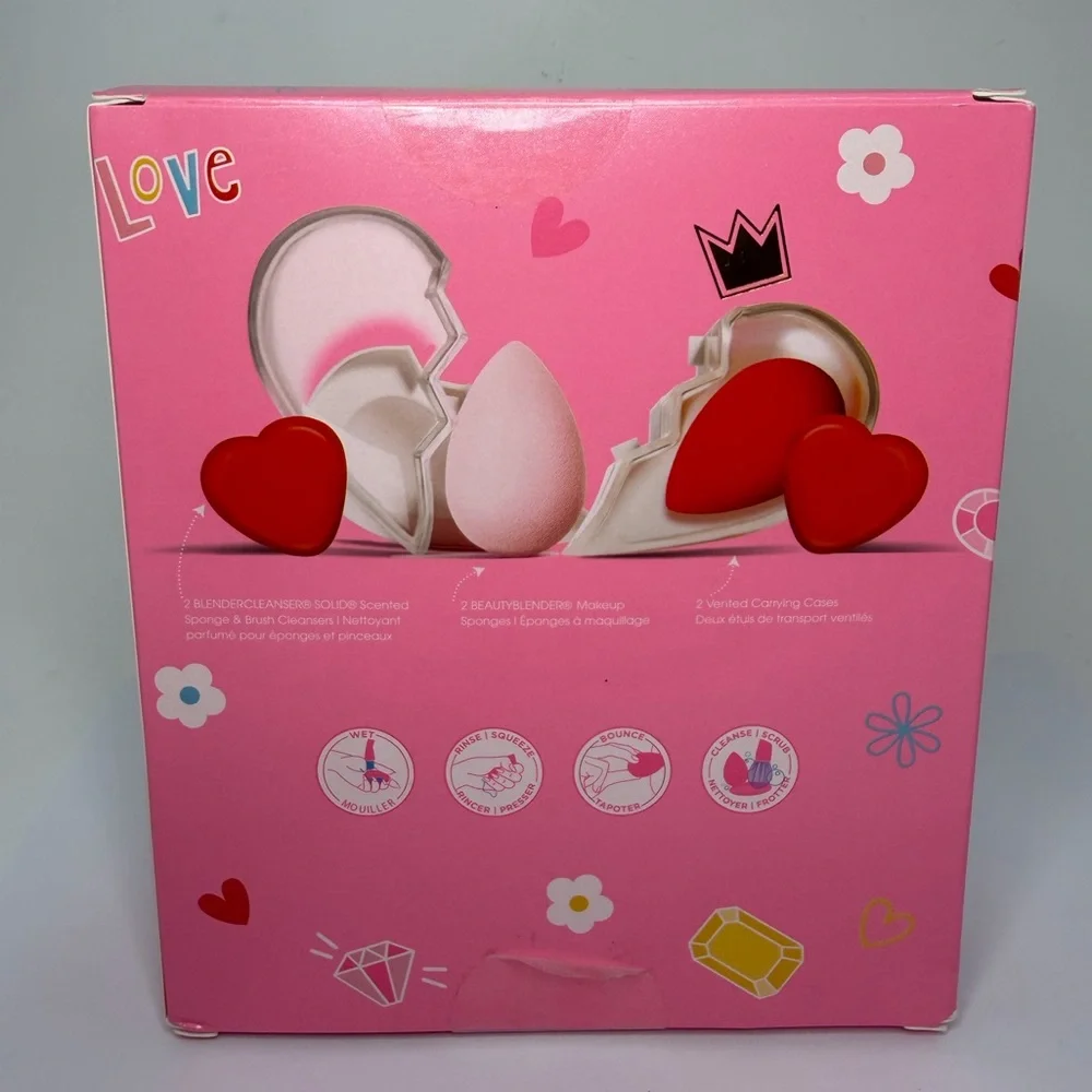 Beauty Blender Heart Set Share The Love Valentines Day Set Sponges